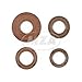 Produktbild Wellendichtringe im SATZ - NJK - für Motor kpl., FPM - braun - S51, S70, KR51/2, SR50, SR80 - 4 Stück