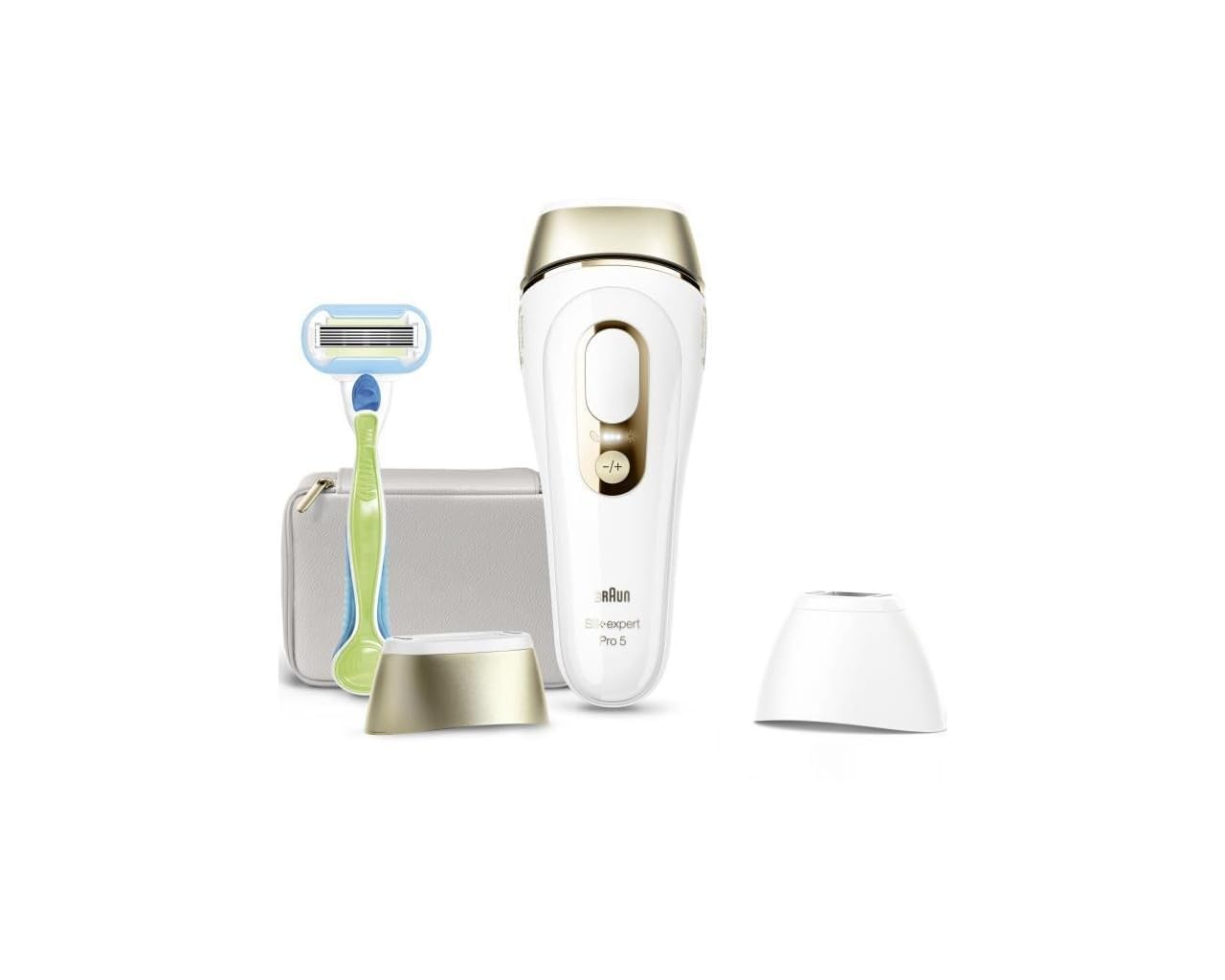 Braun IPL Silk·expert Pro 5, Evde Tüy Alma, Çanta, Venus Tıraş