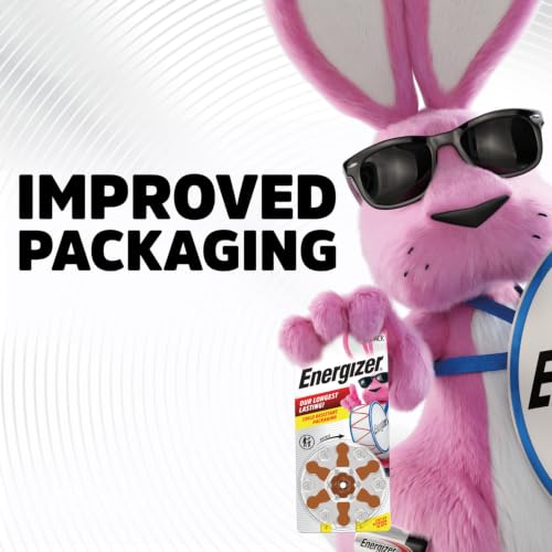 Image of Energizer Hearing Aid Batteries Size 312, Brown Tab, [X] Pack