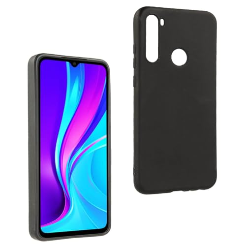 Cover in Gel TPU Nera per XIAOMI REDMI Note 8T, Ultra Sottile 0,33 mm, Morbido Flessibile, Custodia Silicone
