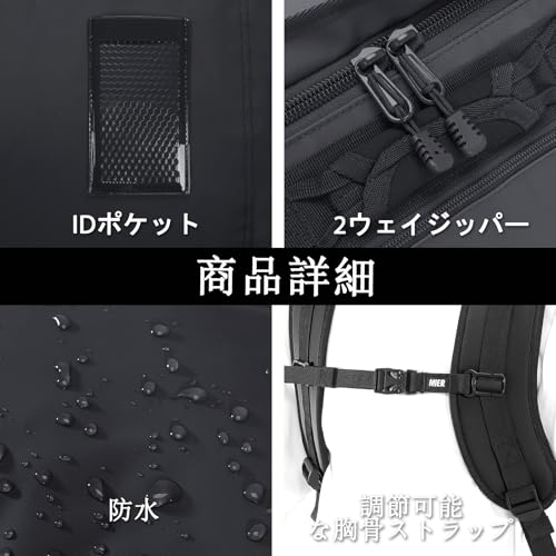 MIER ラージアウトドアダッフルバッグ 90L