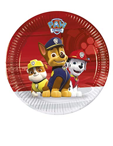 Spin Master 67203 PAW Patrol Assiettes Rouge