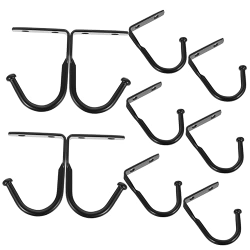 HEALEEP Utility Hooks for Pack Metal Wall Coat Hooks Decorative Hangers for Wall