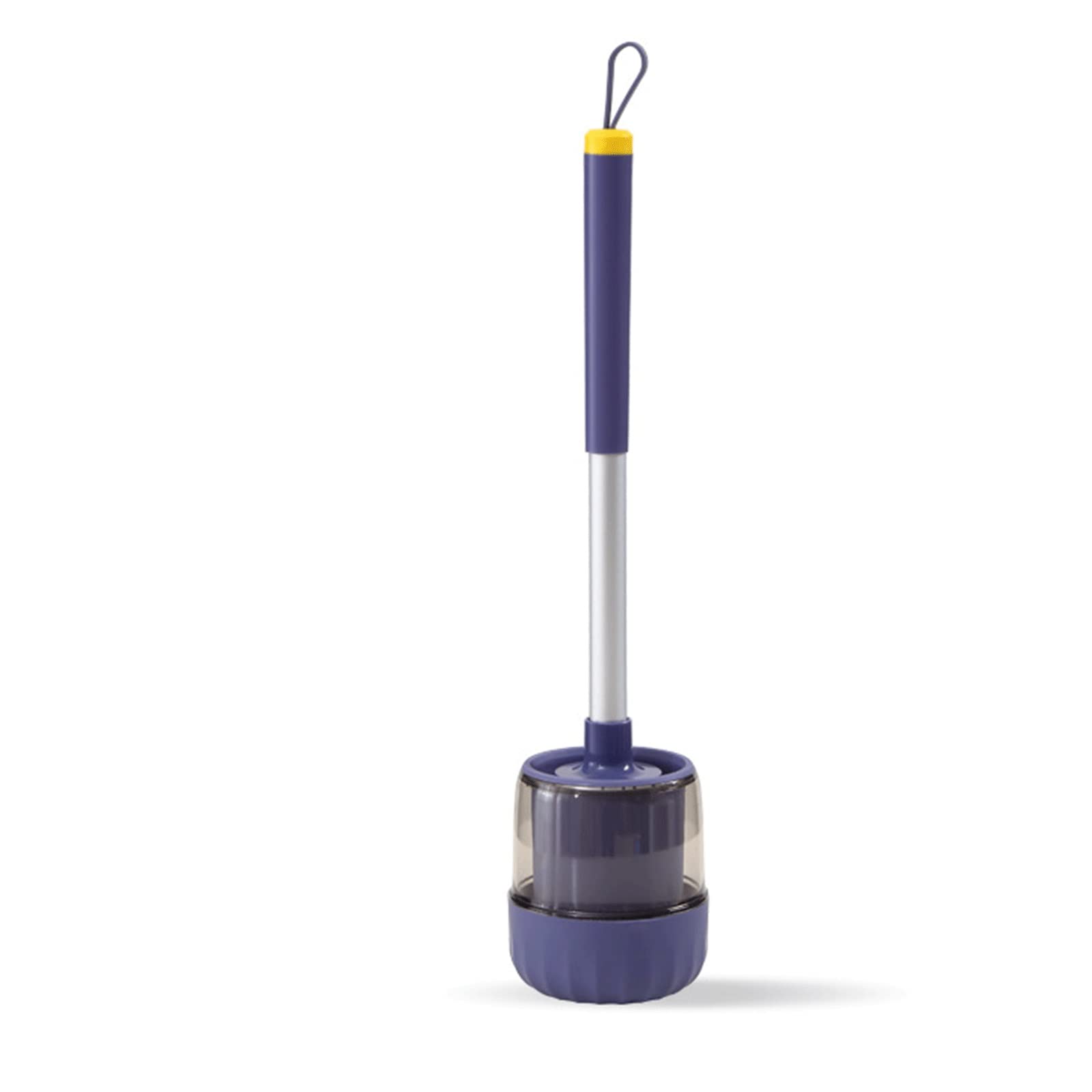 Tyuhduyur Purple Toilet Brush With Drying Holder, Oilet Bowl Brush Bathroom Cleaning Bowl Brush Kit For Bathroom Or Bathroom Cleaning (Color : Gray) (Purple)