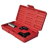 RAM-PRO 3 Piece 3/8 & 1/2” Drive O2 Oxygen Sensor Socket Tool Set – 1 Vacuum Switch Socket & 2 Puller Sockets Wrench Kit – Universal 7/8”/22mm Professional Grade Removal Tool for Cars & Automotive