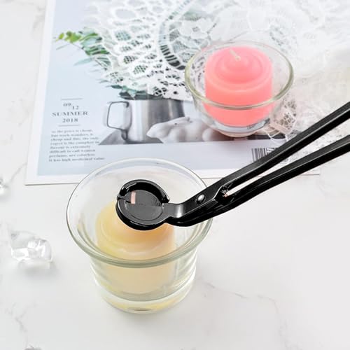 15 Pcs Candle Wick Trimmer,Stainless Steel Wick Clipper Scissor,for Keep Candles Burning Cleanly and Prevent Ash Buildup (Black,15 Pcs) - Image 5