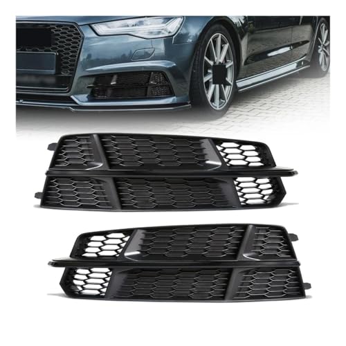 Parrilla delantera Hex Grill 4G0807681AN para lámpara antiniebla de Audi A6 C7 S-line 2
