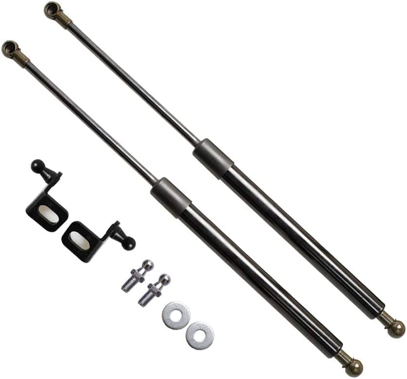 Kedoukj Lift Support Struts for Suzuki Swift Sports ZC33S A2L 2017-2022 Modify Front Hood Bonnet Gas Spring Shocks Damper Carbon Fiber Prop Rod (Pure Black)