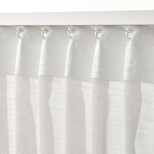 Rideaux transparents HÄLLEBRÄCKA contre les regards indiscrets