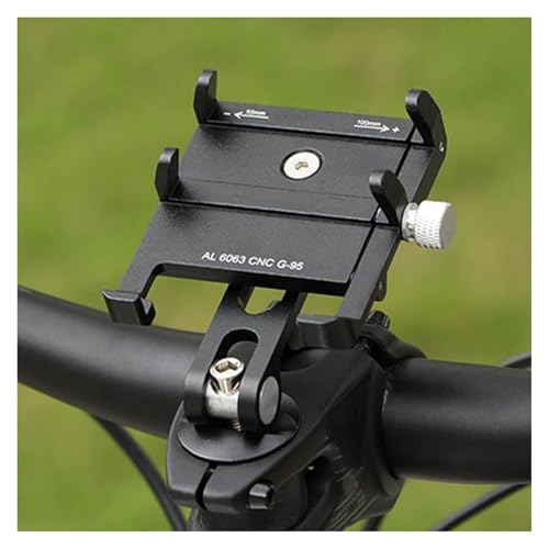Support téléphone vélo alu fixation centrale réglable guidon VTT