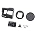 ULANZI V3 Aluminium Vlogging Case for Gopro,Protective Housing Cage Shell Frame Mount for Microphone LED Video Light / 52mm UV Filter Interface/Lens Cap for Gopro Hero 7 6 5 Vlog Setup Accessories