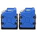 POENVFPO RC Car Simulated Fuel Decoration for 1/8 1/10 RC Crawler Car for SCX10, 2 Pack Mini Oil Can Upgrade Accessory (Blue)
