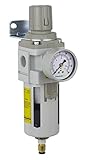 PneumaticPlus SAW4000M-N04BDG Compressed Air Filter/Regulator Combo Piggyback Style 1/2