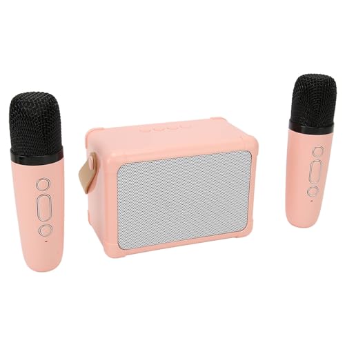 Conjunto de Microfone de Alto-falante, Suporte aux Luz Dinâmica Alta Fidelidade Mini Máquina de kara