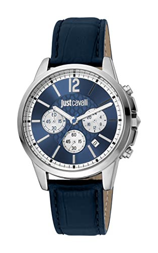 Imagen de Just Cavalli Reloj Hombre Analogico Cuarzo con Correa de Cuero JC1G175L0225