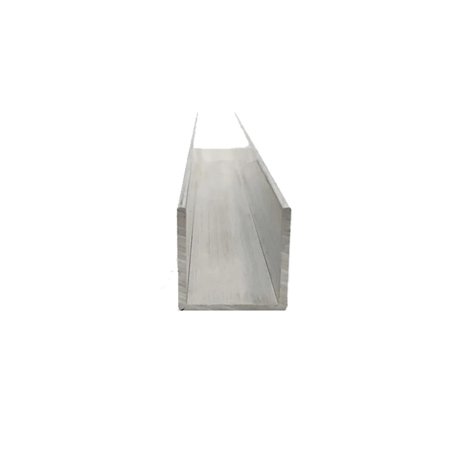 U Shape Aluminum U-Shape Aluminum, Outer Width 25mm, Length 50cm,Aluminum Alloy Glass Covered Edge Strip(25mm x 25mm x 1mm)
