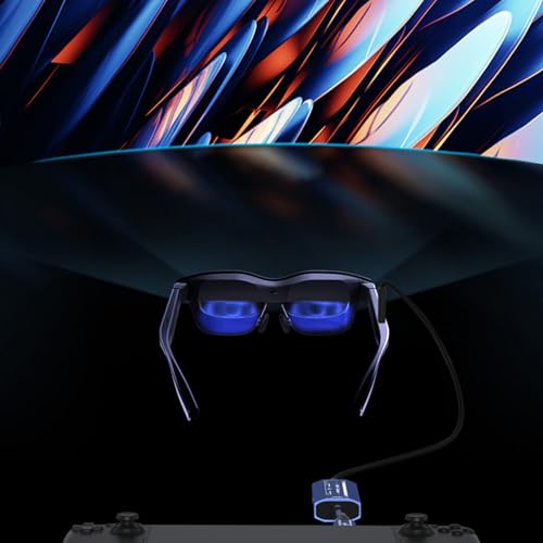 Adaptador de gafas AR que soluciona la descarga de batería en smartphone con 100W 4