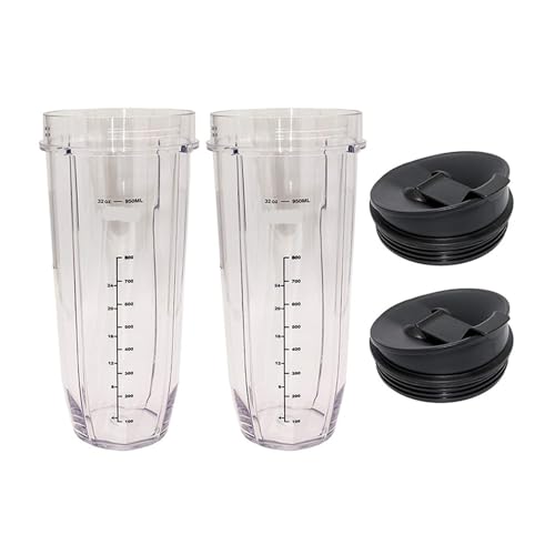 Vaso de licuadora 32 onzas con tapa sellada miniatura 3