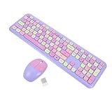 Clavier et souris sans fil tt-tech : compatibles avec la plupart des appareils dotés d'interfaces usb, tels que les ordinateurs portables, les ordinateurs de bureau, etc. ; clavier sans fil pour le jeu