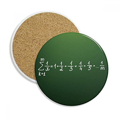 Coaster en céramique de qualité supérieure avec design formule de math - 2