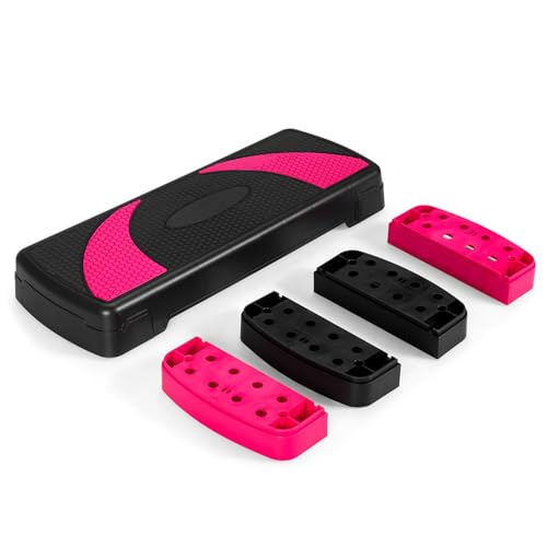KOMFOTTEU Step de Fitness Ajustable 10/15/21 cm