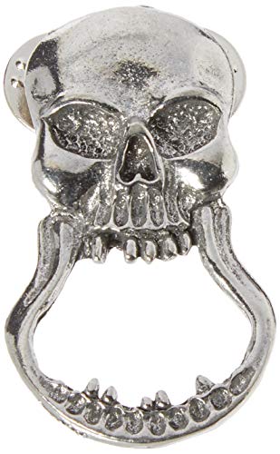 Hot Leathers Unisex-Adult Skull Sunglass Holder Pin (Pewter, 2