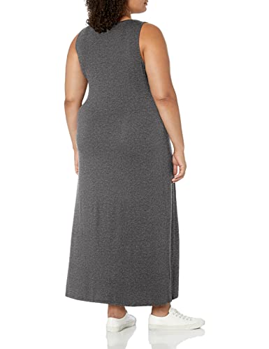 Amazon Essentials Women's Tank Maxi Dress, Charcoal Heather, X-Large #TOP1