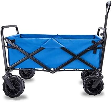 Chariot pliant de jardin ELzEy robuste avec caddie pliable et résistant
