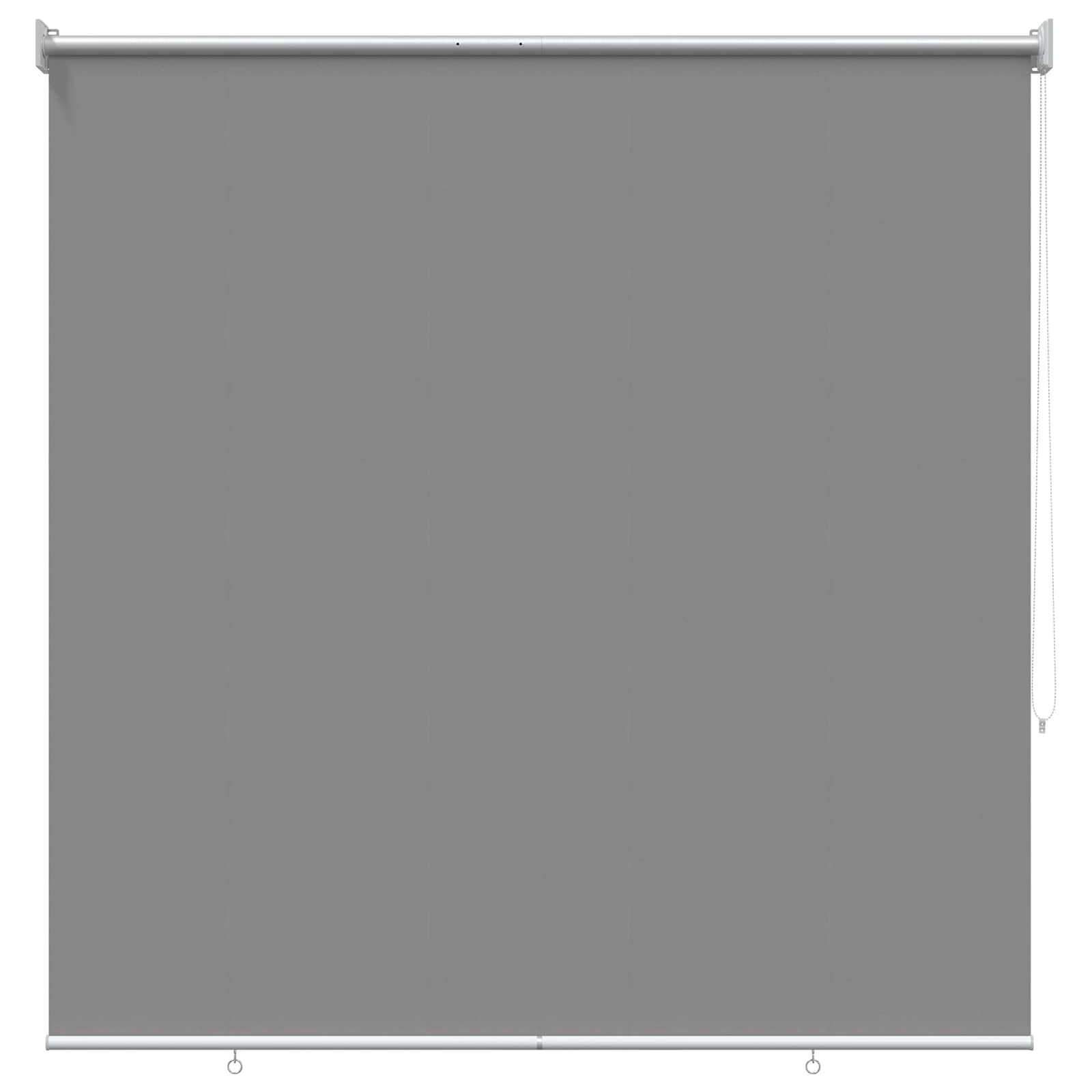 Tenda avvolgibile in poliestere grigio chiaro | Montaggio a Parete o Soffitto, Anti-abbagliamento, Controllo Termico, Protezione Privacy