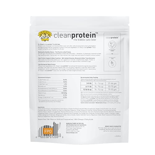 Image of Dr. Elsey's cleanprotein Turkey Cat Kibble 2 lb. Bag