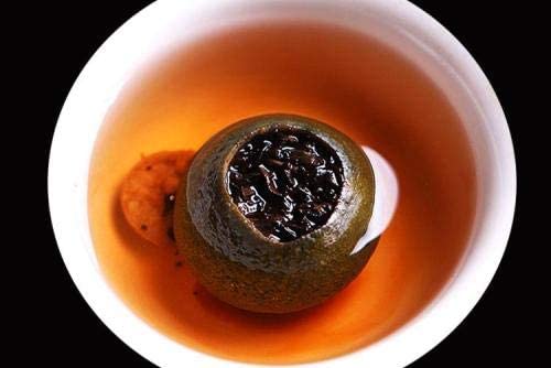 Amazon.co.jp: JQ TEAS 小青柑 プーアル茶 250g 高級プーアル茶