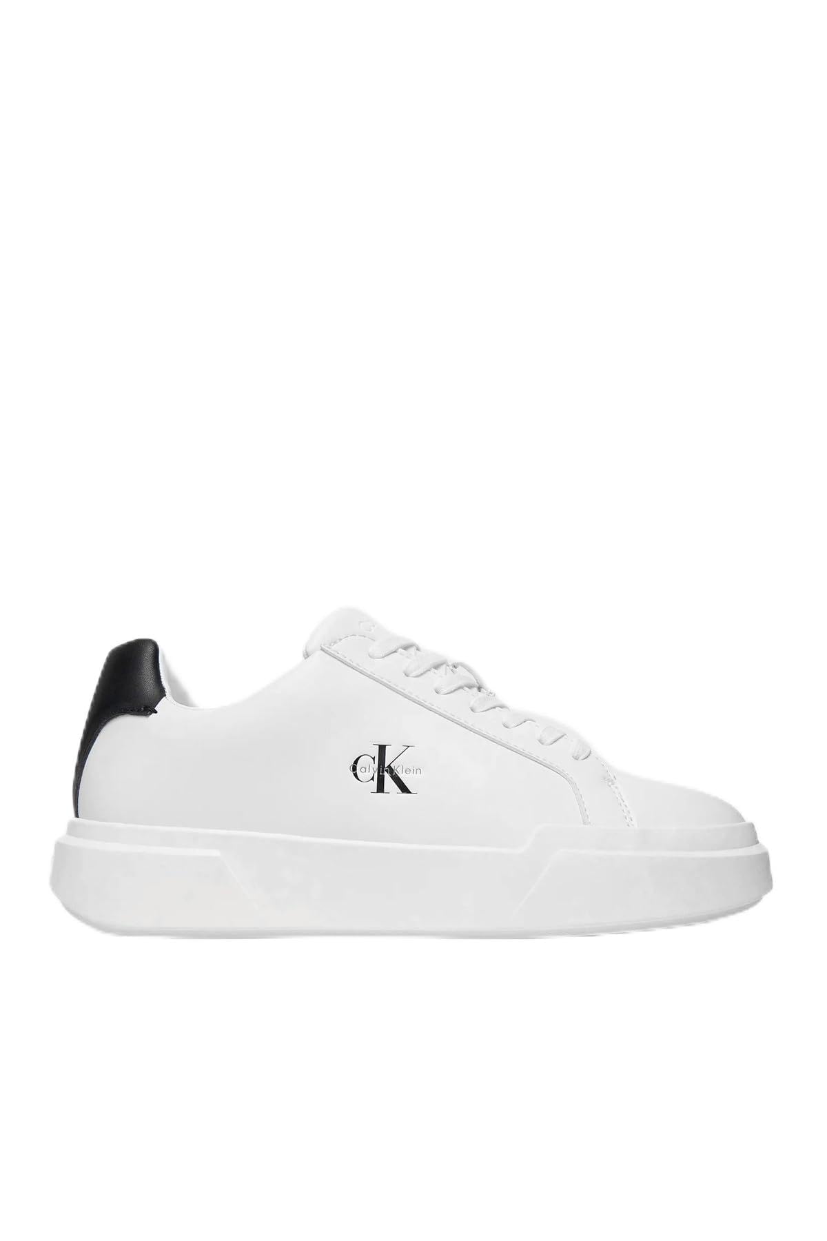 Calvin Klein Damen Cupsole Sneaker Chunky Laceup aus Leder