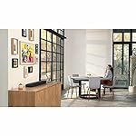 SAMSUNG HW-S50B/ZA 3.0ch All-in-One Soundbar w/Dolby 5.1, DTS Virtual:X, Q Symphony, Built in Center Speaker, Adaptive Sound Lite, Bluetooth Multi Connection, 2022 Black - Image 2