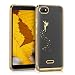 Produktbild kwmobile Hülle kompatibel mit Xiaomi Redmi 6A - Handyhülle - Handy Case Fee Gold Transparent