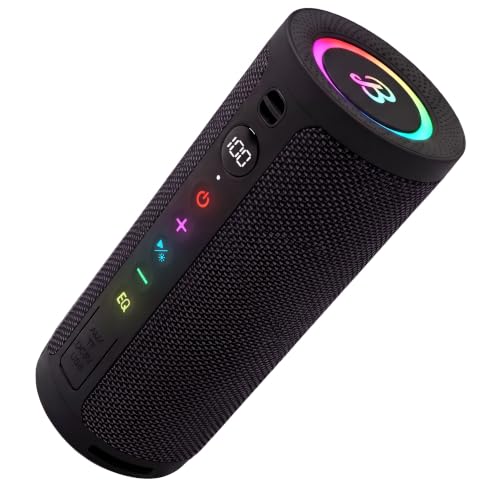 BassBloom Roar 3 Portable Bluetooth Speaker, IPX6 - image 1