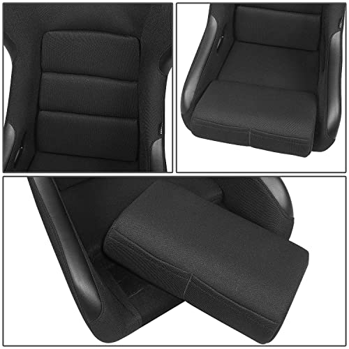 Nrg Innovations Frp-301 Race Style Bolster/Lumbar Bucket Seat (Large) #TOP3