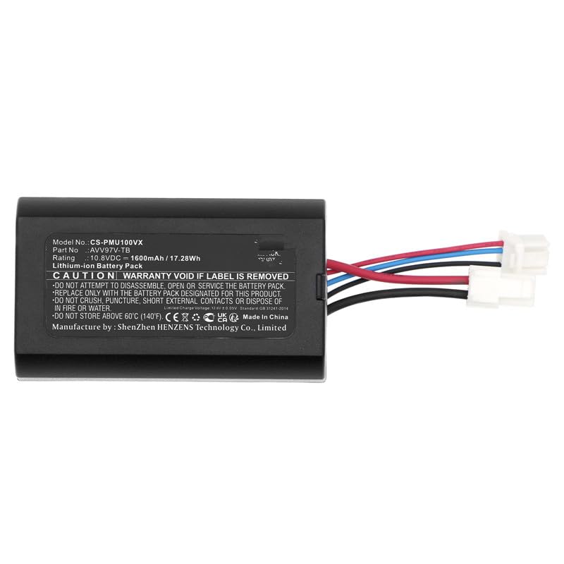 Batterie Panasonic MC-SBU1F-G Cameron Sino réparez votre aspirateur