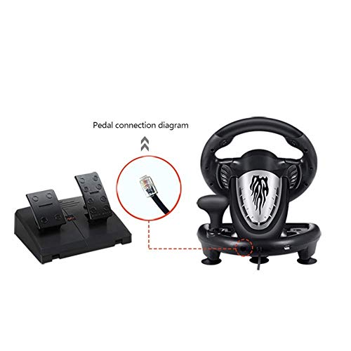 Volant de Course RajoNN avec Pédales pour Simulation sur PC/PS4 - Geekodrome: Boutique d'accessoires geek Expérience de course