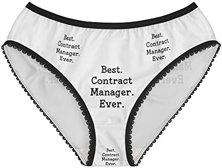Contract Manager Panties, Contract Manager Underwear, Briefs, Cotton Briefs, Funny Underwear, Panties For Women