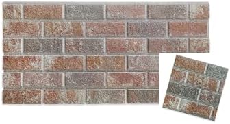 IZODEKOR 3D Wall Panels Brick Effect - Cladding, Stone Look, Styr...