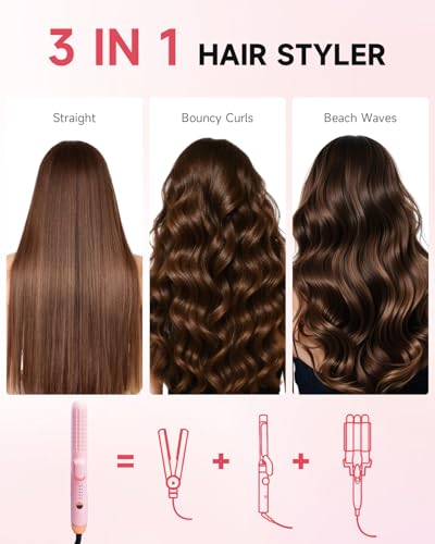 360° Airflow Styler 2-en-1 Plancha y Rizador de Pelo miniatura 3