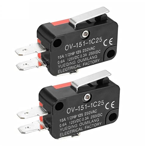 Interrupteur fin de course bouton de poussée V-151-1C25 pour réparer vos appareils 15A SPDT