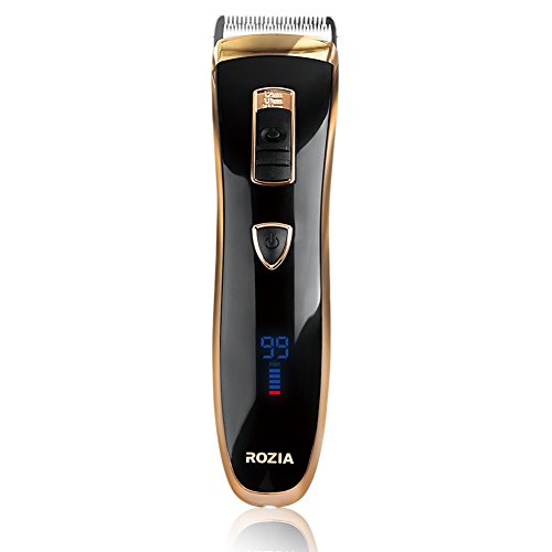 ROZIA Professional Electric Razor Cordless Rechargeable Hair Clippers Close Shaver Hair Trimmer for Men