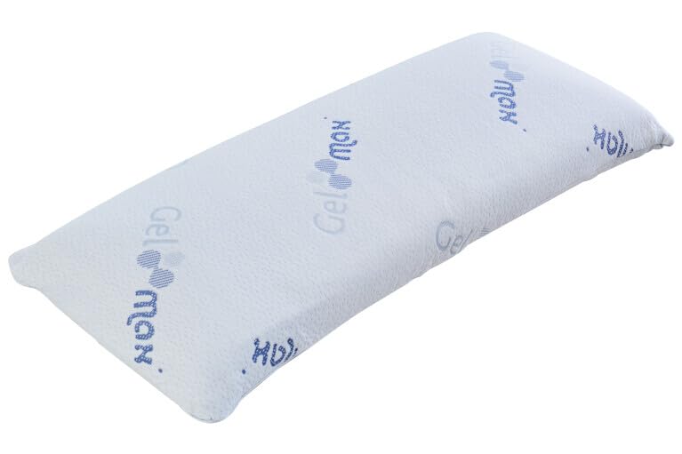 FACTORY COLCHON - Almohada GelMax 135cm Desenfundable con Cremallera Hipoalergénico Gel MAX