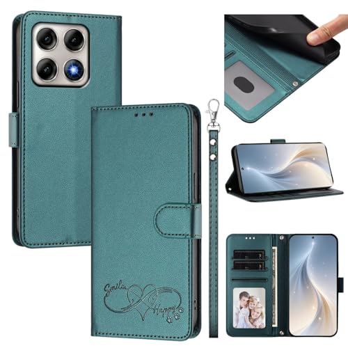 �X�}�z�P�[�X �Ή��@�� for Motorola Edge 70 Pro �X�}�z�P�[�X�y�J�[�h�E�������[�X���b�g�t�� �E�H���b�g�f�U�C�� �t���b�v�X�^���h �����h�~�@�\�zGreen