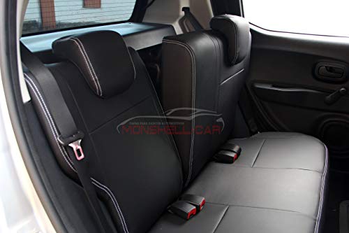 Capas em Couro para Bancos Automotivos CarroCompatível Fiat Mobi