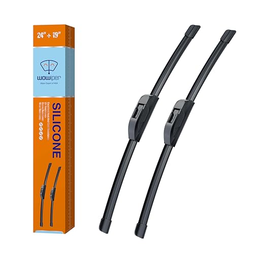 Wowiper WOW-SL-0011-2419 Silicone Wiper Blades Automotive Replacement Windshield Wiper Blades For Toyota Camry 2006-2001/Dodge Journey 2020-2011/Ford Fusion 2012-2006 Wiper Blades cover
