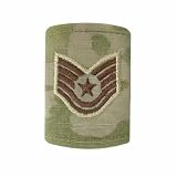 US Air Force E-6 Technical Sergeant Enlisted Rank (Military Issued)-Veteran Owned Business (OCP Loop)