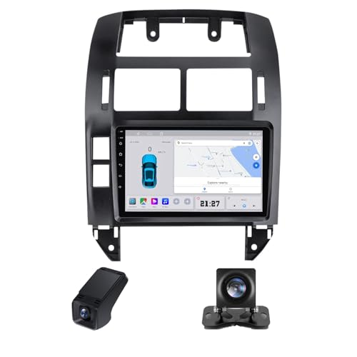 Autoradio 2 DIN pour Polo 4 (2001-2009) avec écran tactile 9" CarPlay Android Auto (M150CP)