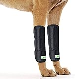 Front Dog Leg Brace One Pair Heals Hock Joint Wrap Sleeve for Hind Legs(L/Front)